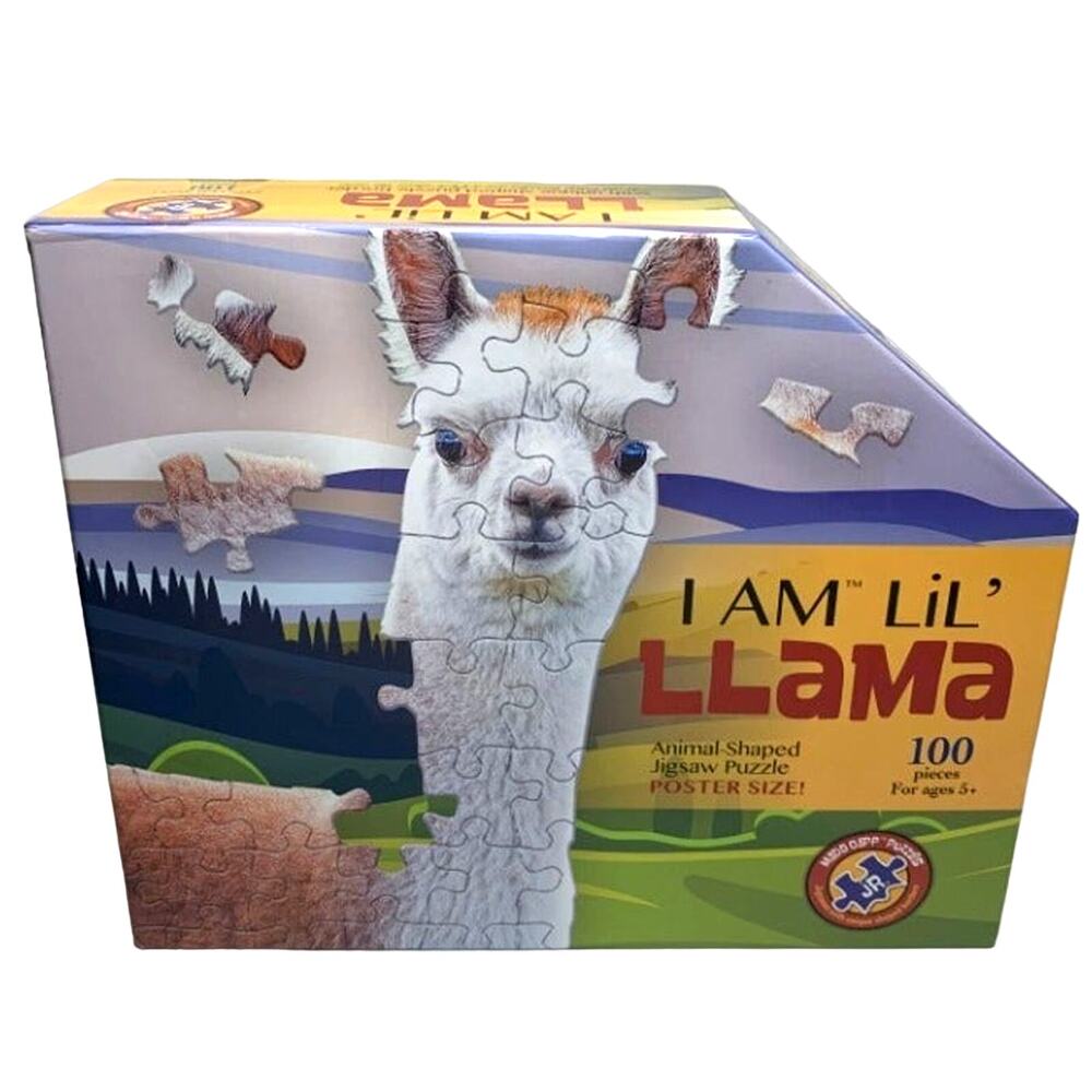 NEW Madd Capp Puzzles I AM LiL’ Llama 100 Pc for Kids GREAT FOR TO GIFT